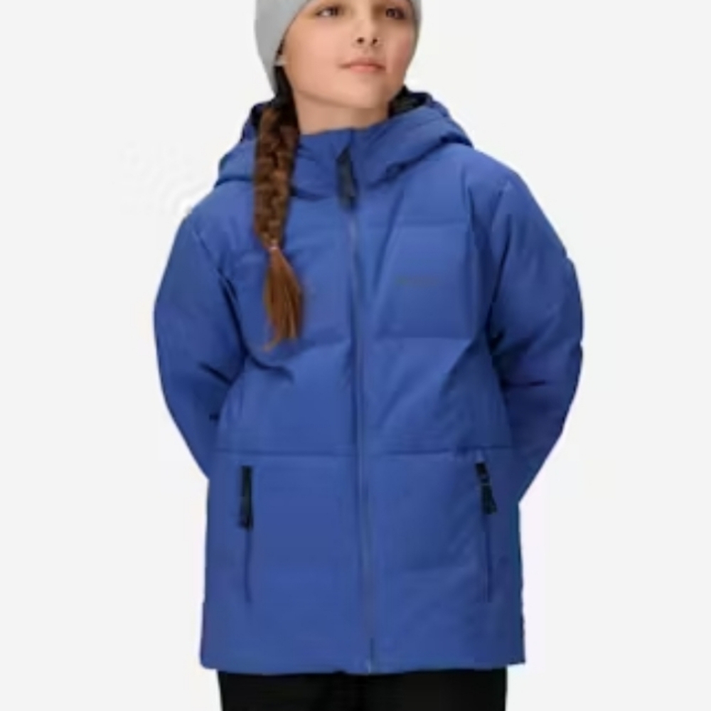 Marmot Navy Blue Polar Down Jacket